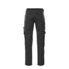 Broek Oldenburg polyester/katoen - kleur zwart/donkerantraciet maat 82C51